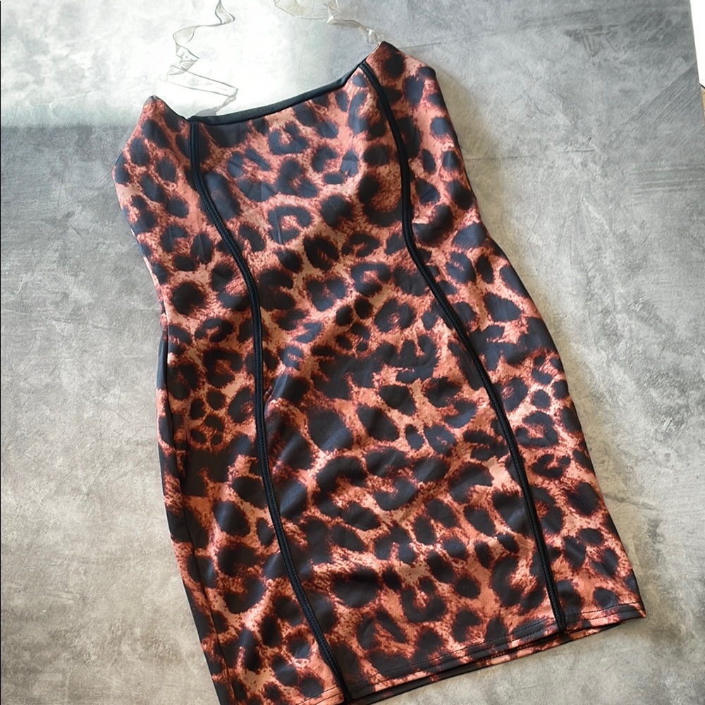 Leopard Print Bodycon Dress
